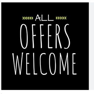 👍😊OFFERS ALWAYS WELCOMED !👍😊